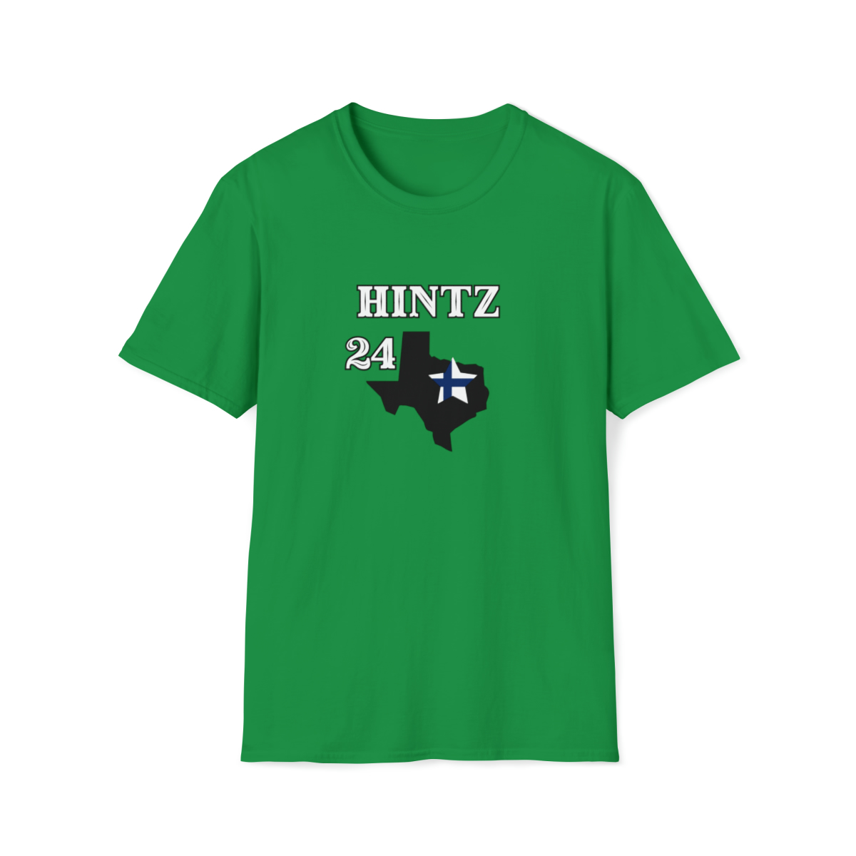 Image of Hintz tribute shirt in green