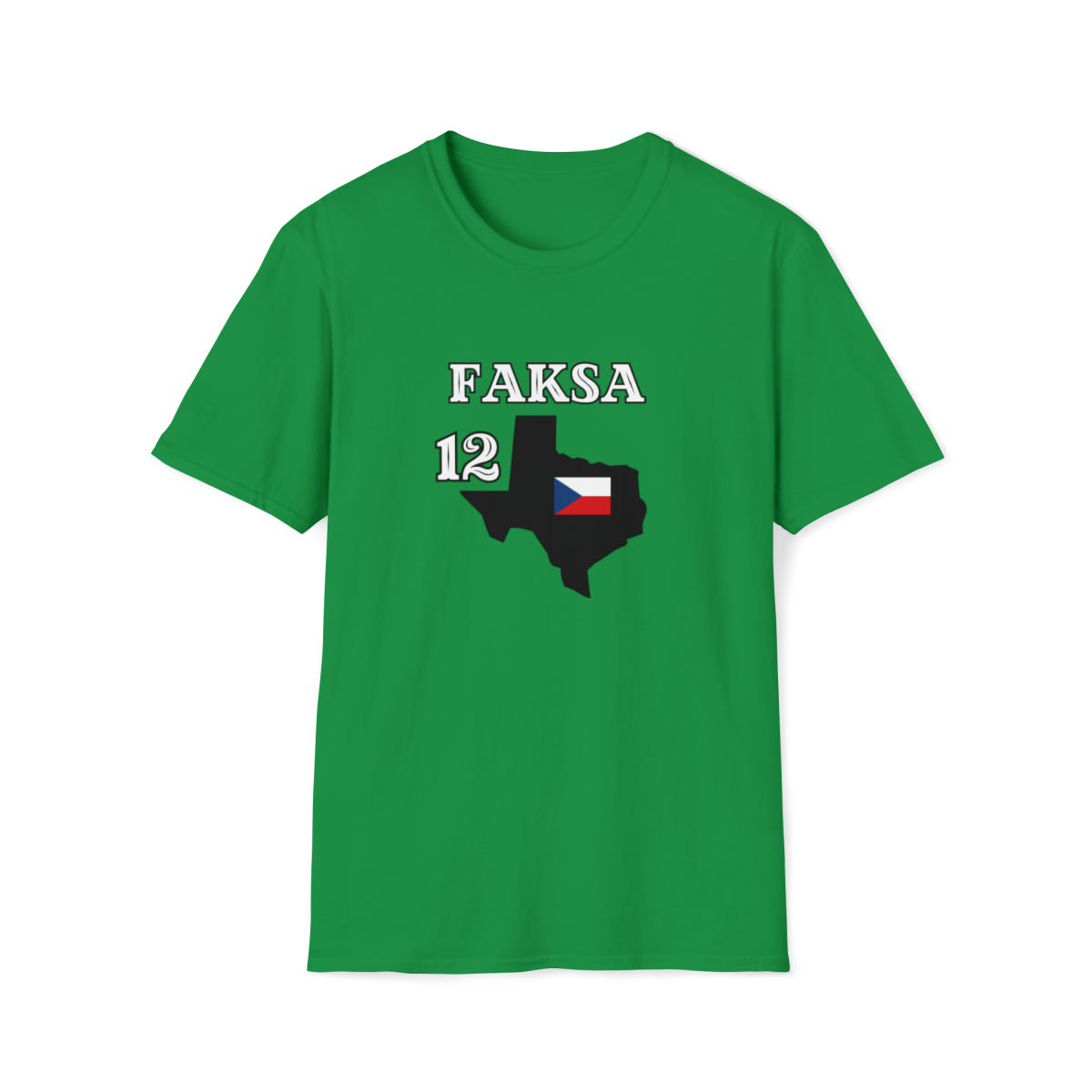 Faksa tribute t-shirt in green