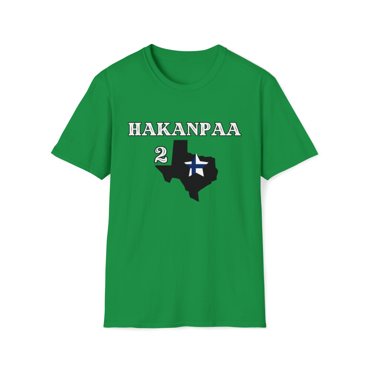 image of the Hakanpaa tribute t-shirt in green